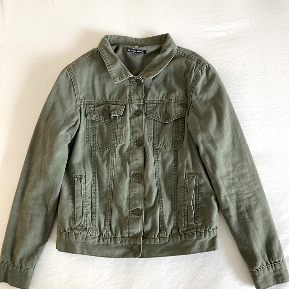 GREEN BRANDY MELVILLE JACKET - Picture 1 of 3